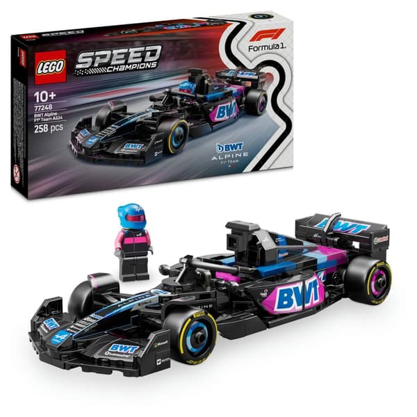 LEGO® Speed Champions BWT Alpine F1® Team A524 racerbil 77248