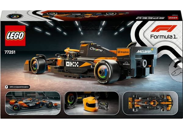 LEGO® Speed Champions McLaren F1® Team MCL38 racerbil 77251