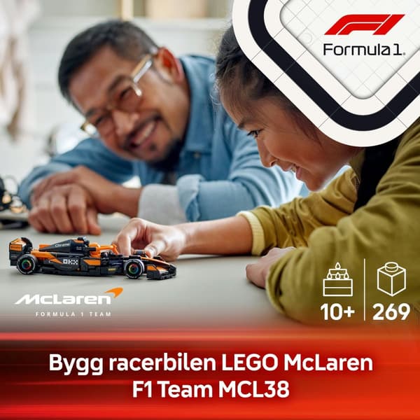 LEGO® Speed Champions McLaren F1® Team MCL38 racerbil 77251
