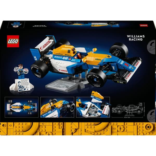 LEGO® Icons Williams Racing FW14B & Nigel Mansell 10353