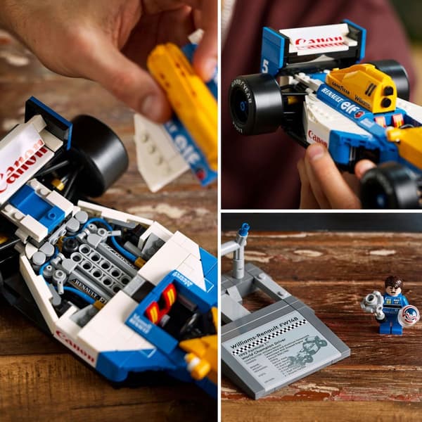 LEGO® Icons Williams Racing FW14B & Nigel Mansell 10353