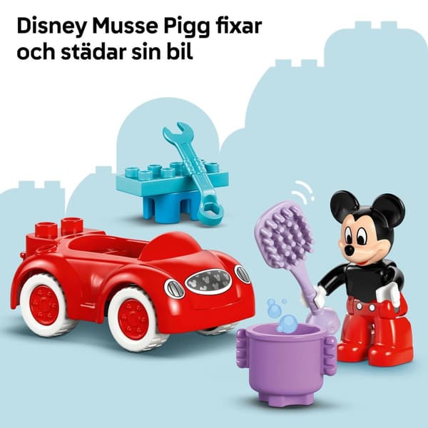 LEGO® DUPLO® Disney Musse Piggs klubbhus och bil 10454