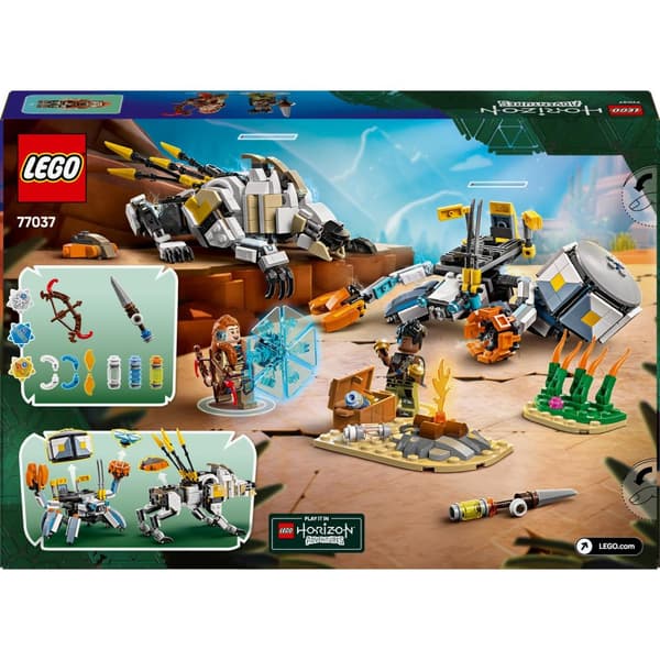 LEGO® Horizon Adventures Aloy och Varl mot Sköldkryp och Sågtand 77037