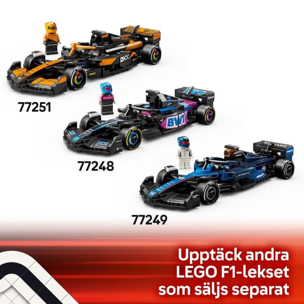LEGO® Speed Champions Mercedes-AMG F1® W15 racerbil 77244