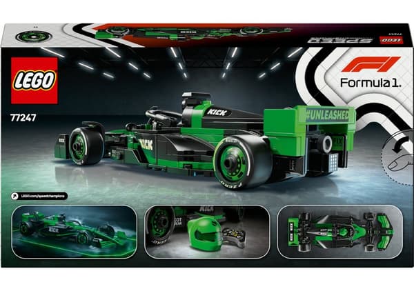LEGO® Speed Champions KICK Sauber F1® Team C44 racerbil 77247