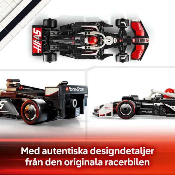 LEGO® Speed Champions MoneyGram Haas F1® Team VF-24 racerbil 77250