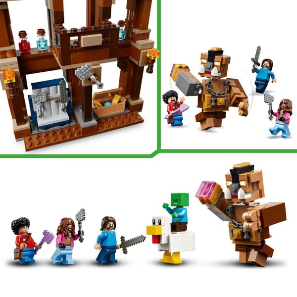 LEGO® Minecraft Skogsherrgårdens stridsring 21272