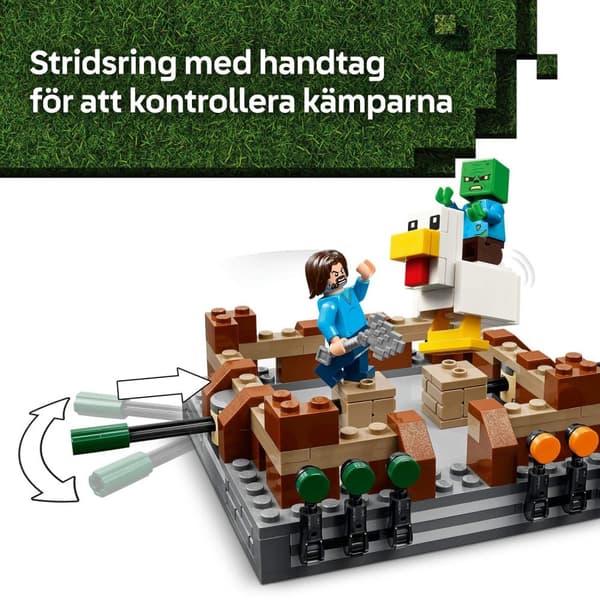 LEGO® Minecraft Skogsherrgårdens stridsring 21272
