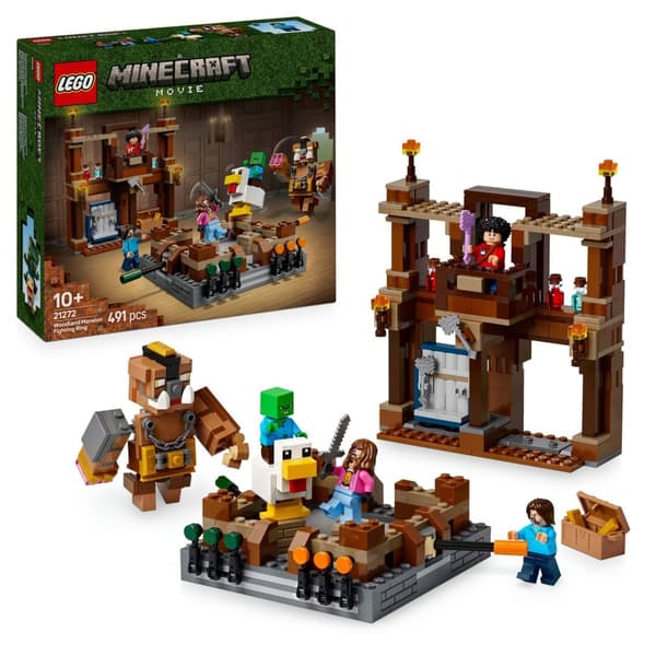 LEGO® Minecraft Skogsherrgårdens stridsring 21272