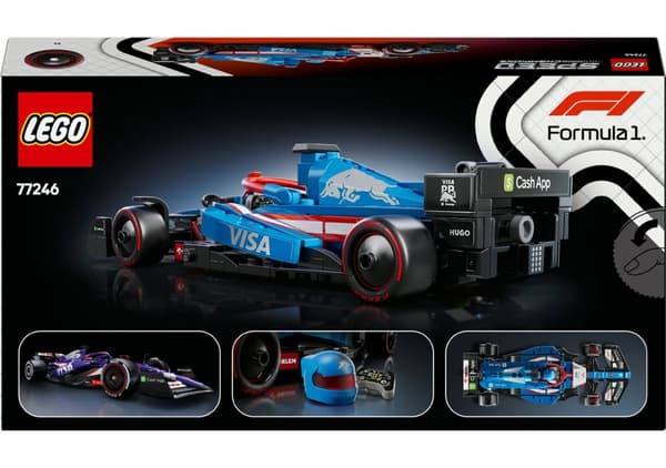 LEGO® Speed Champions Visa Cash App RB VCARB 01 F1® racerbil 77246