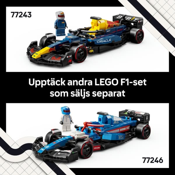 LEGO® Speed Champions Visa Cash App RB VCARB 01 F1® racerbil 77246