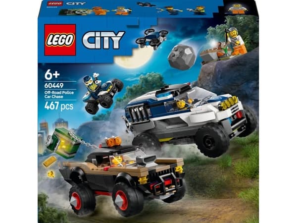 LEGO City - Jakt i ett terrängfordon från polisen