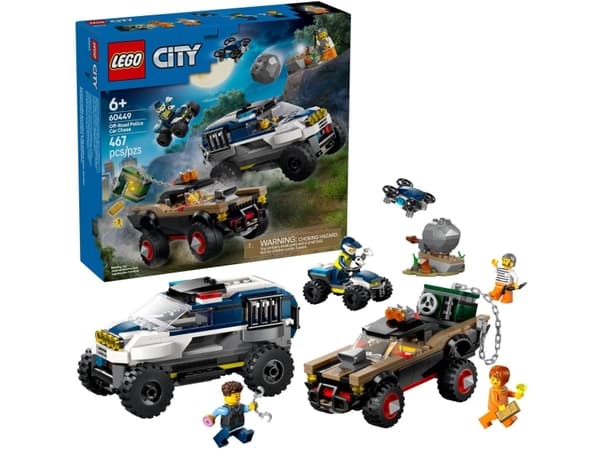 LEGO City - Jakt i ett terrängfordon från polisen