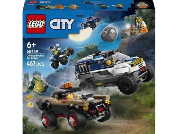 LEGO City - Jakt i ett terrängfordon från polisen