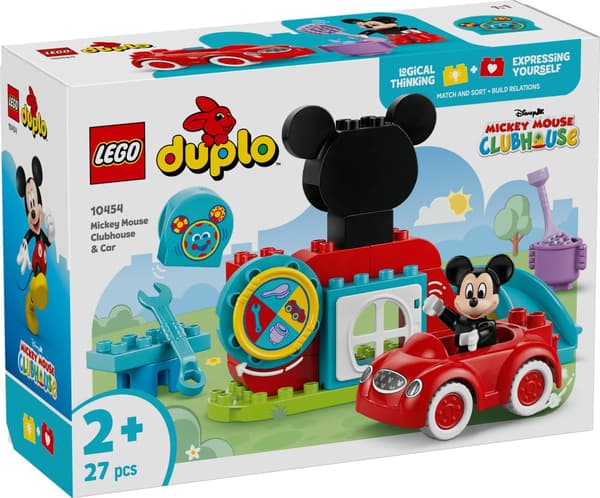 Musse Piggs klubbhus och bil LEGO® DUPLO® Disney™ (10454)