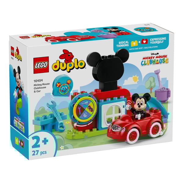 LEGO Duplo - Musse Piggs klubbhus och bil