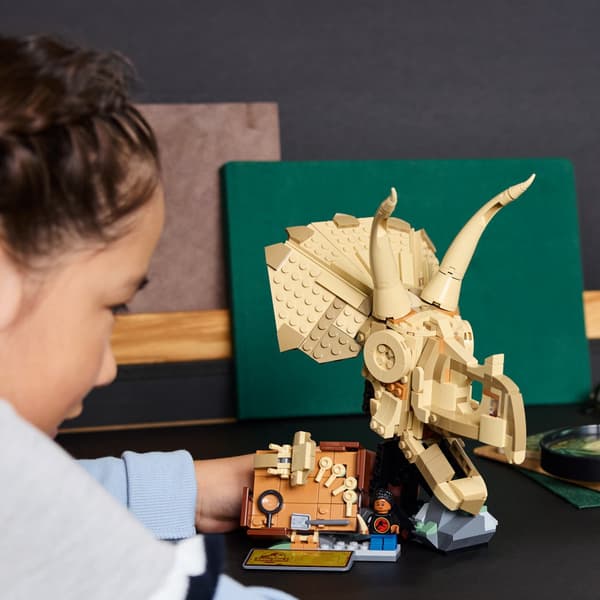 LEGO Jurassic World - Dinosauriefossiler: Triceratopsskalle