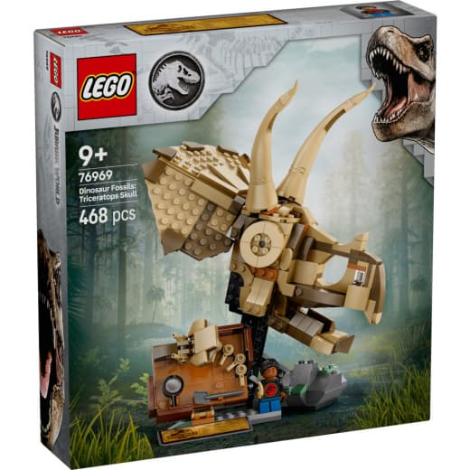 LEGO Jurassic World - Dinosauriefossiler: Triceratopsskalle
