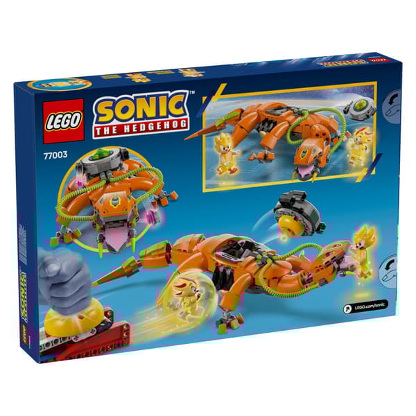 LEGO Sonic - Super Shadow mot Biolizard