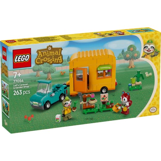 LEGO Animal Crossing - Leif med husvagn och trädgårdsbutik
