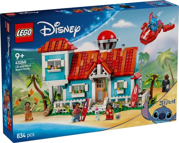 Lilo och Stitch – strandhus LEGO® Disney™ (43268)