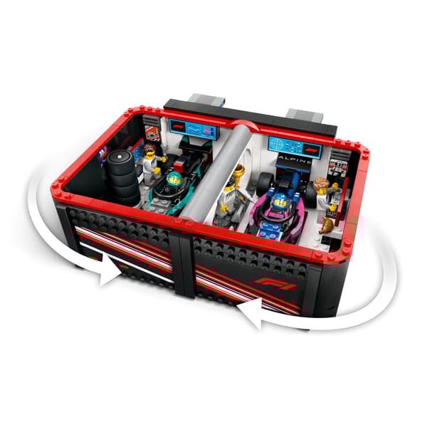 LEGO City - F1 garage & Mercedes-AMG & Alpine bilar