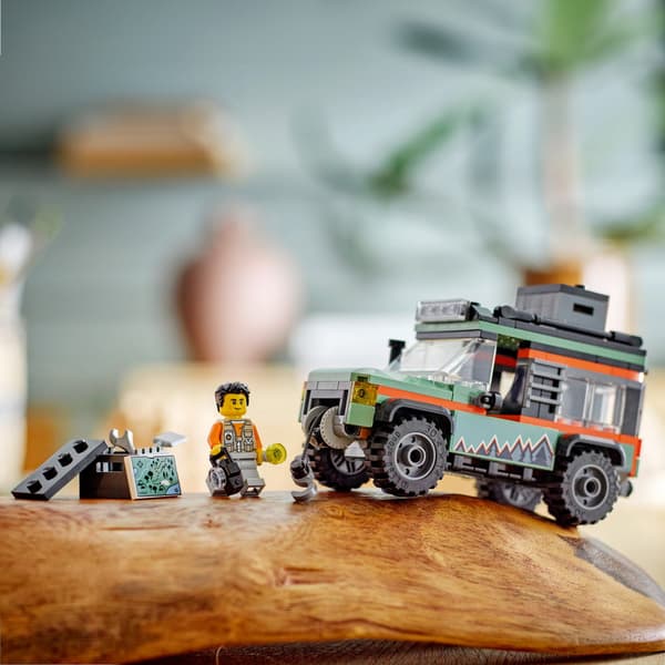 LEGO City - 4-hjulsdriven terrängbil för bergskörning