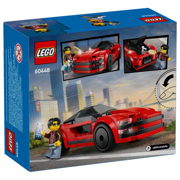 LEGO City - Röd sportbil