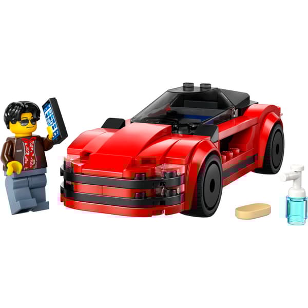 LEGO City - Röd sportbil
