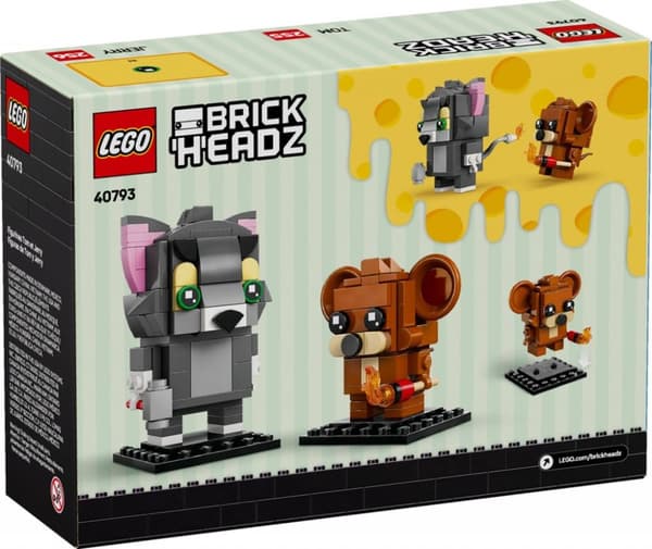 LEGO BrickHeadZ Tom och Jerry figurer 40793
