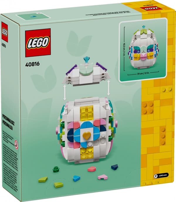 LEGO Dekorativt påskägg 40816