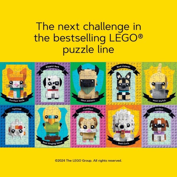 LEGO Djurkompisar Pussel med 1 000 bitar 5008996