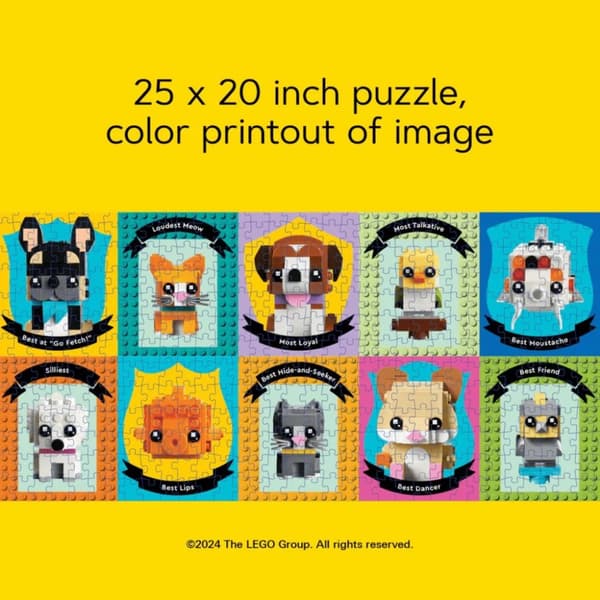 LEGO Djurkompisar Pussel med 1 000 bitar 5008996