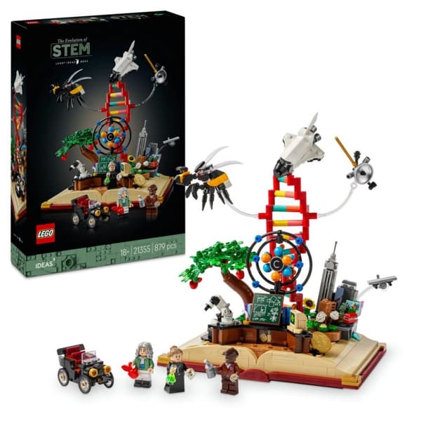 LEGO Ideas STEM genom tiderna 21355