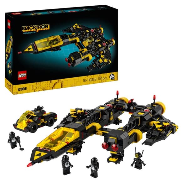 LEGO Icons Blacktron Renegade 10355