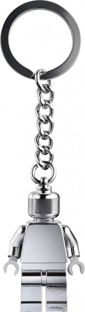 LEGO Nyckelring med minifigur silver 854305