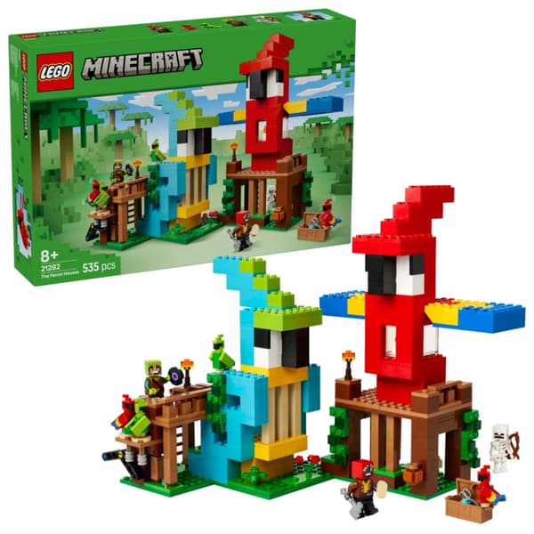 LEGO Minecraft Papegojhusen 21282