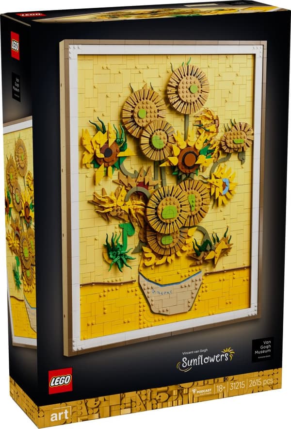 LEGO Vincent van Gogh Solrosor 31215