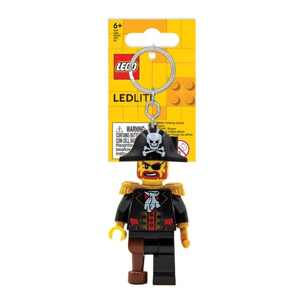LEGO Nyckelring med lampa Kapten Brickskägg 4006036-LGL-KE150H