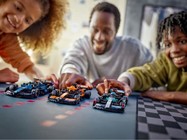 LEGO Ebrix Bundle 10st unika LEGO Speed Champions Fullständig F1-Samling EB-SC1