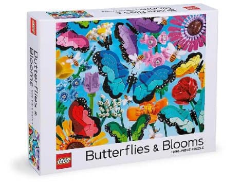 LEGO Fjärilar och blommor Pussel med 1000 bitar