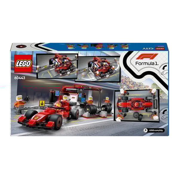 LEGO City - F1 depåstopp & depåteam med Ferrari bil