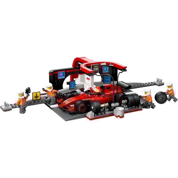 LEGO City - F1 depåstopp & depåteam med Ferrari bil