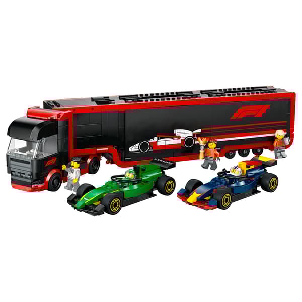 LEGO City - F1 lastbil med RB20 & AMR24 F1 bilar