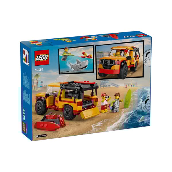 LEGO City - Strandräddning med livräddarbil