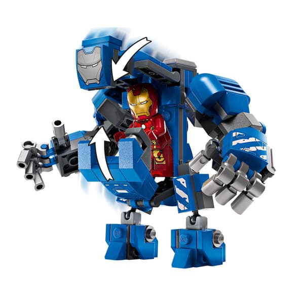 LEGO Marvel - Iron Mans labb: rustningarnas sal