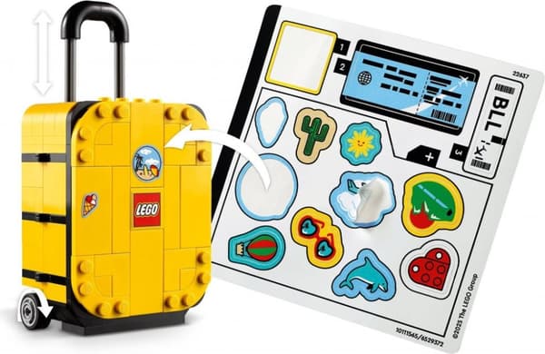 LEGO Gul resväska 40817