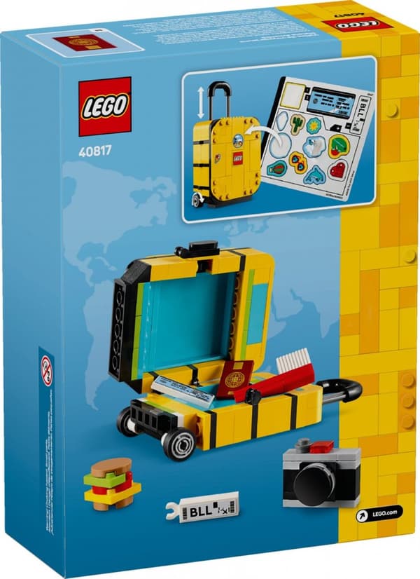 LEGO Gul resväska 40817