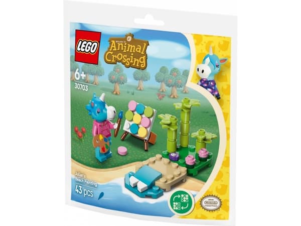 LEGO Animal Crossing Julian i plażowy obraz (30703)