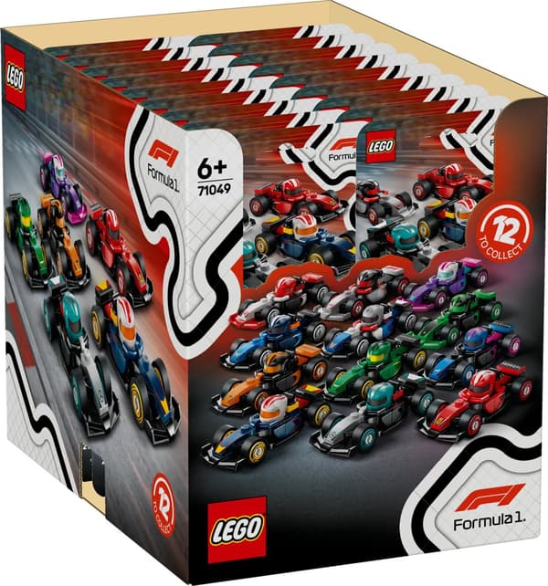 LEGO Minifigures 71049 Keräiltävät F1®-kilpa-autot